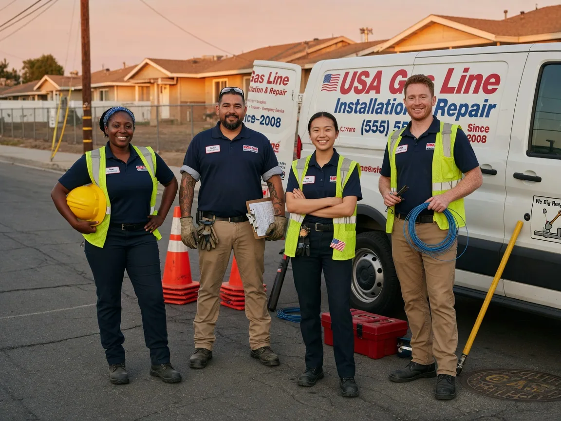Gas Line Installation company in Coweta, OK